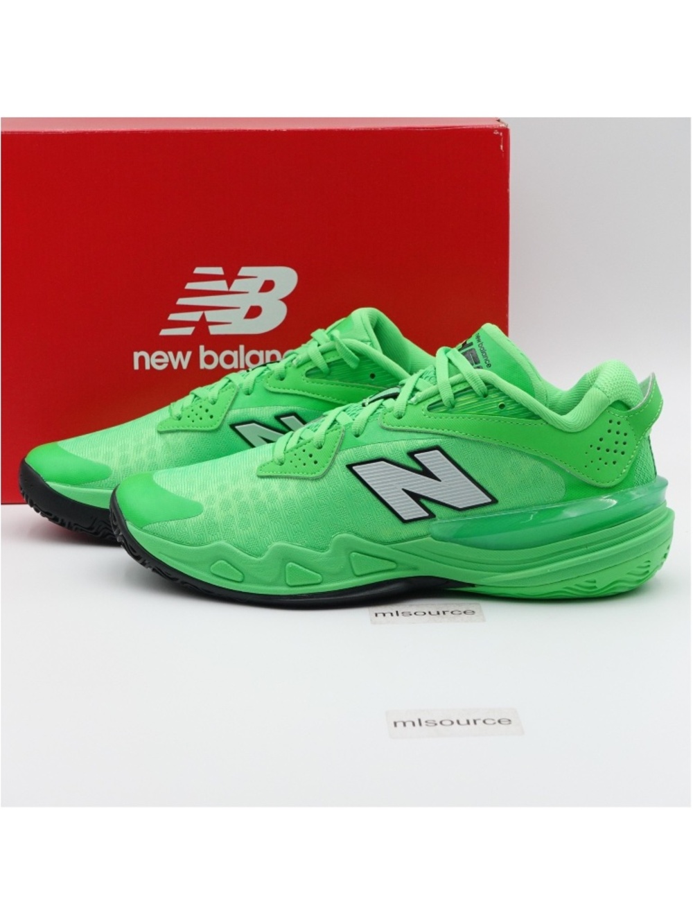 NEW Size 16 Men's New Balance Hesi Low v2 Basketball Shoe BBHSLGR2 Green